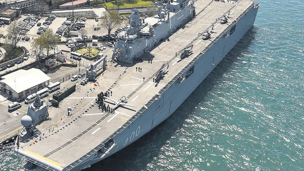 TCG Anadolu heyecanı