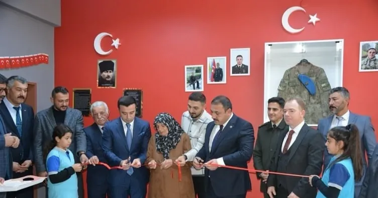 Şehidin adı kütüphanede yaşatılacak