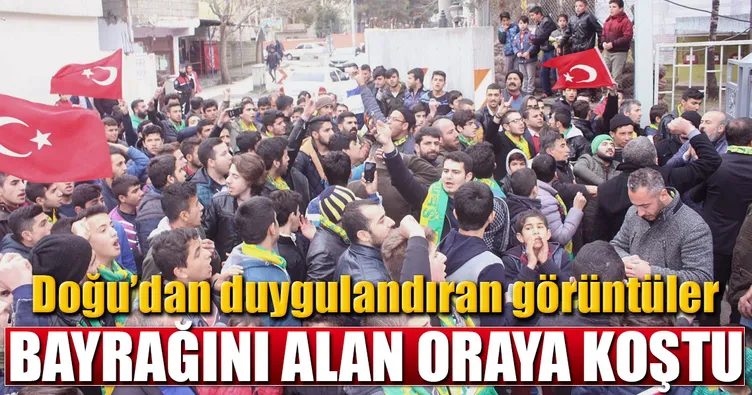 Doğu’da duygulandıran görüntü