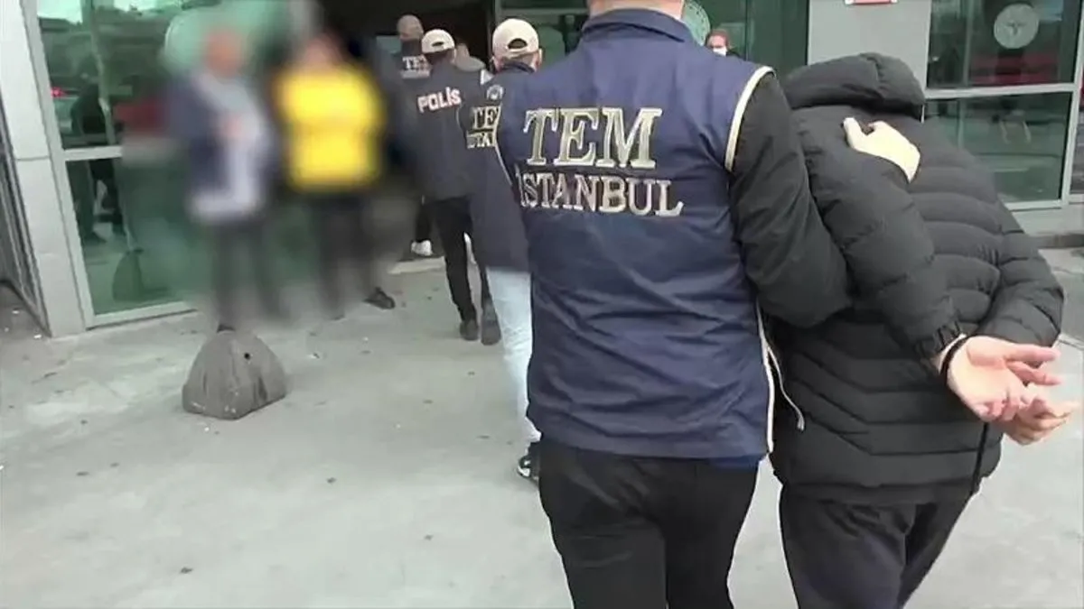 İstanbul'daki terör operasyonunda 6 tutuklama