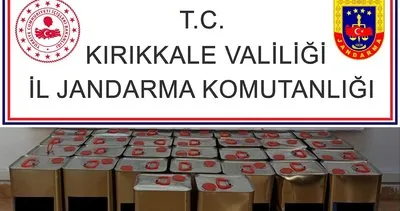 Kırıkkale’de kargo kolilerinden 170 litre etil alkol çıktı #kirikkale