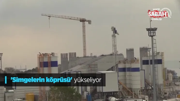 'Simgelerin köprüsü' yükseliyor