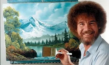 Bob Ross’un resimleri satıldı