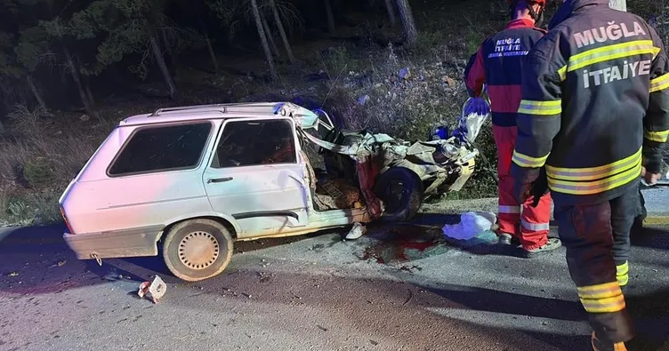 Muğla’da feci kaza: 1’i ağır 2 kişi yaralandı