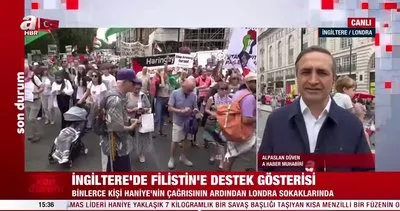 İngiltere’de Filistin’e destek gösterisi! | Video