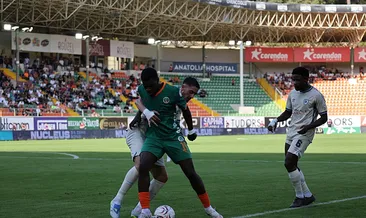 Alanyaspor – Erzurumspor FK maçında kazanan yok!