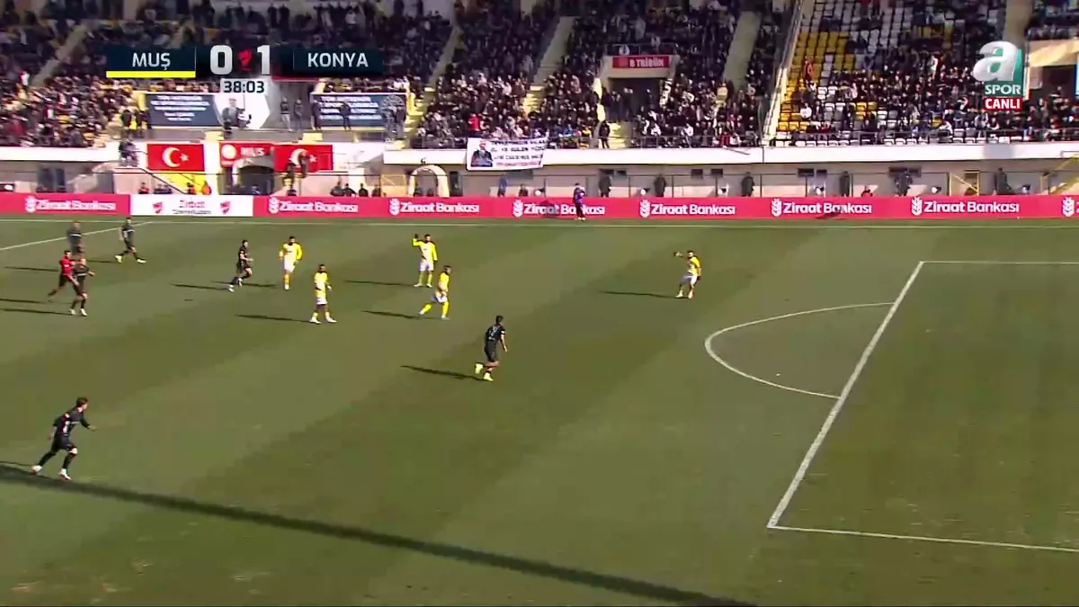 TÜMOSAN Konyaspor, Ziraat Türkiye Kupası'nda Muş Spor'u 1-0 Yendi