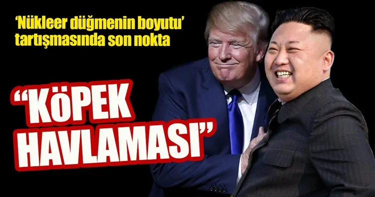 Kuzey Kore’den Trump’a cevap!