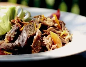 Portakallı Yaban Ördeği Salatası
