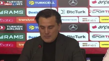 Montella: "Negatifliğe yer vermiyoruz"