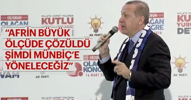 Erdoğan’dan kritik Zeytin Dalı Harekatı’na ilişkin önemli açıklama!