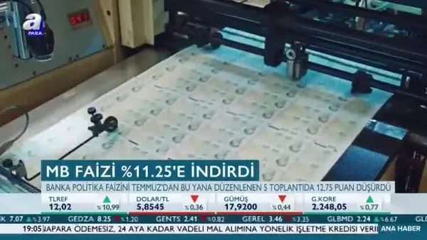 Merkez Bankası'ndan faiz indirimi