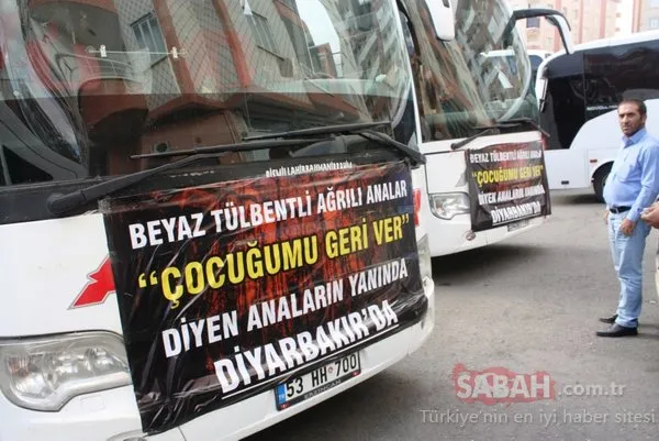 Ağrı'lı Beyaz tülbentli annelerden HDP önündeki ailelere destek
