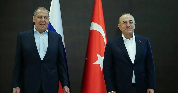 Son dakika: Bakan Çavuşoğlu Rus mevkidaşı Lavrov ile görüştü