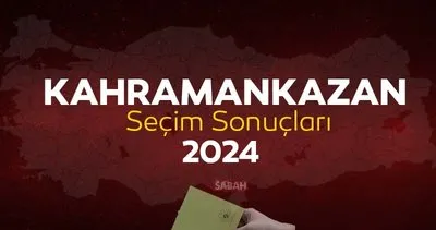 Ankara Kahramankazan seçim sonuç ekranı 2024 | 31 Mart Kahramankazan yerel seçim sonuçları