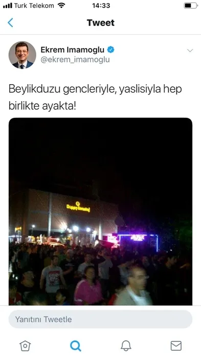15 Temmuz'da 'Sulh' elçisi kesilen İmamoğlu Gezi'de bakın neler yapmış!