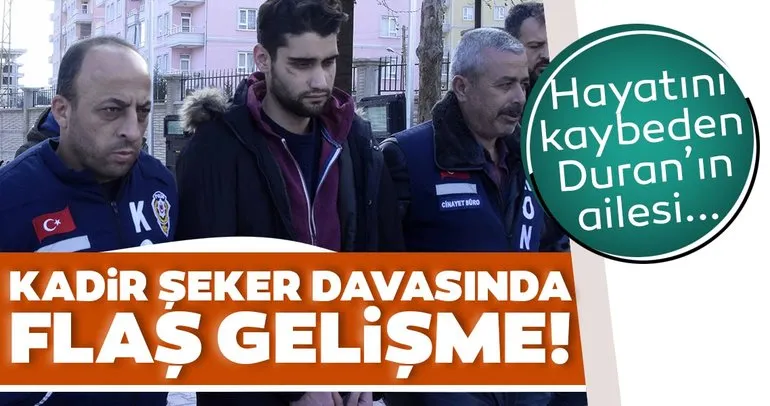 Son dakika: Türkiye gündemine bomba gibi düşen cinayette Kadir Şeker’e verilen ceza az itirazı!
