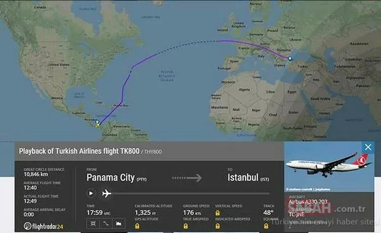 Türk Hava Yolları’ndan dikkat çeken rota