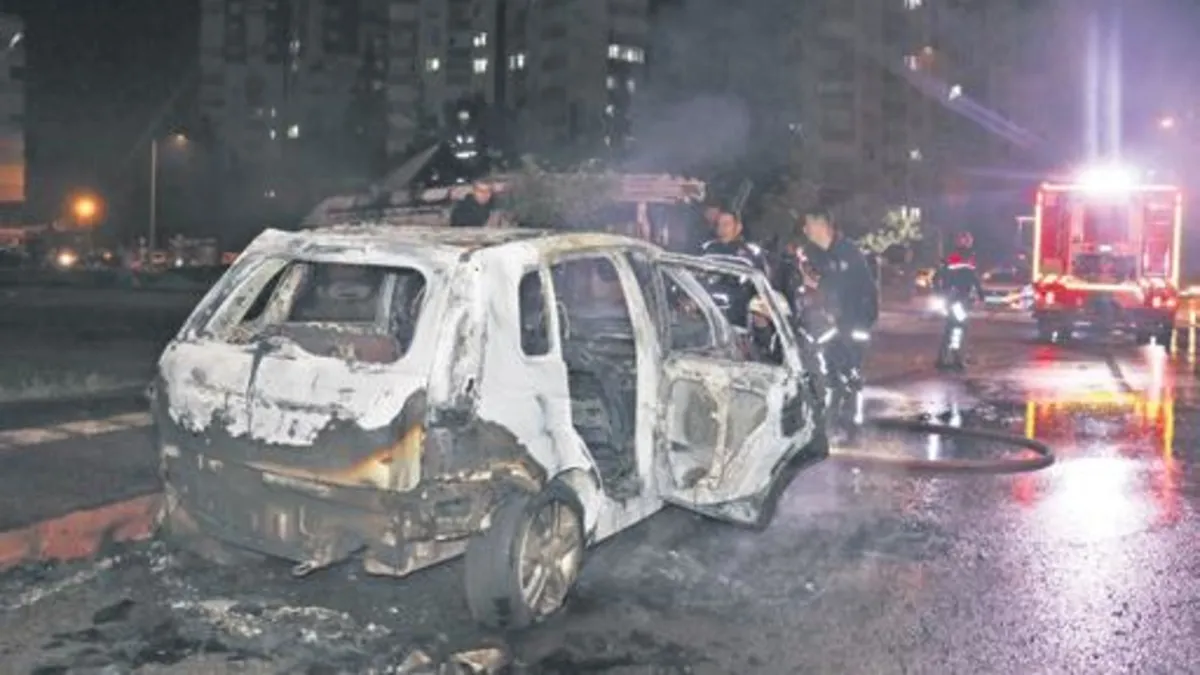 Kundakçı sevgili dehşet saçtı