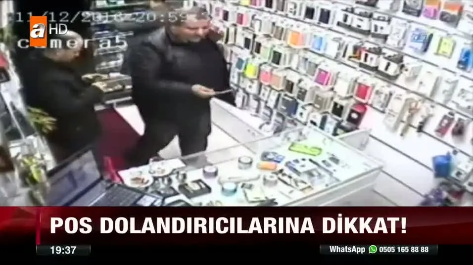 POS cihazıyla şaşırtan dolandırıcılık!