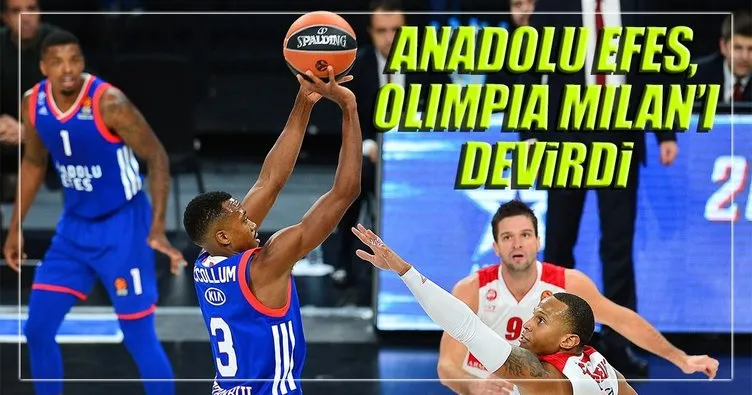 Anadolu Efes: 73 - Olimpia Milan: 68