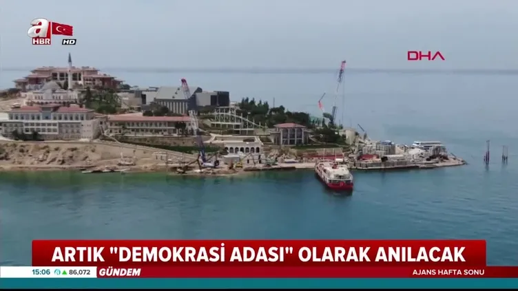 Yaasıada'da darbenin izleri siliniyor