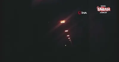 Elazığ’a acil iniş yapan Anadolujet yolcularının panik anları kameraya yansıdı