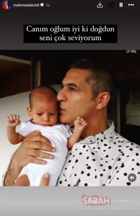 Mehmet Ali Erbil’in biricik oğlu Ali Sadi büyüdü mankenlere taş çıkarıyor! Baba-oğul pozuna beğeni yağdı!