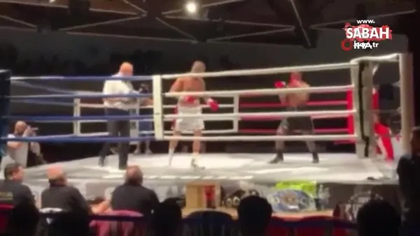 Ringde hayatını kaybeden boksör Musa Askan Yamak'ın son anları kamerada | Video