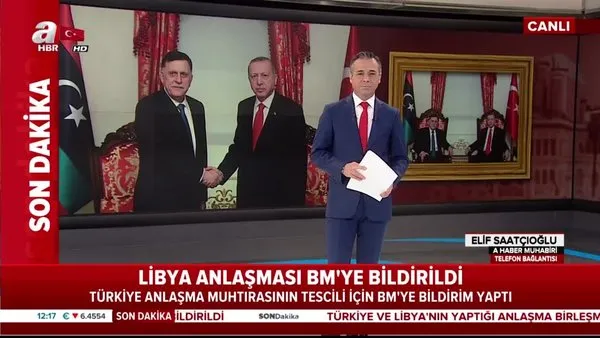 Türkiye, Libya ile mutabakatın tescili için BM'ye bildirimde bulundu