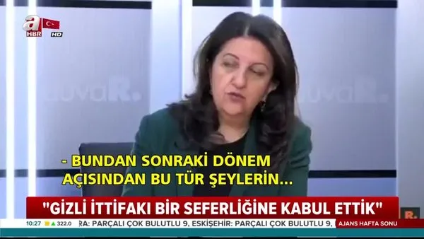 HDP'li Pevin Buldan'da CHP ile kurdukları gizli ittifakı böyle itiraf etti | Video