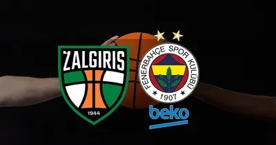 Zalgiris-Fenerbahçe Beko maçı ne zaman, saat kaçta ve hangi kanalda? Fenerbahçe Final Four