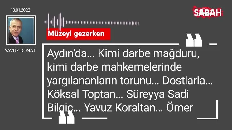 Yavuz Donat | Müzeyi gezerken