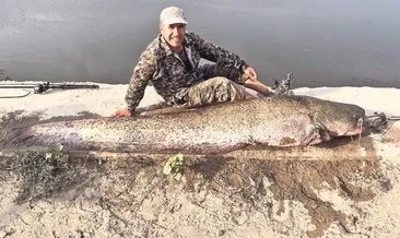 Oltayla 2.5 metre balık yakaladı #edirne