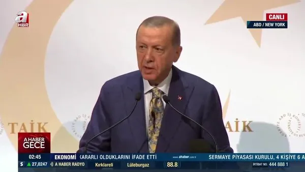 Başkan Erdoğan'dan uluslararası yatırımcıya çağrı: Türkiye güvenli liman | Video