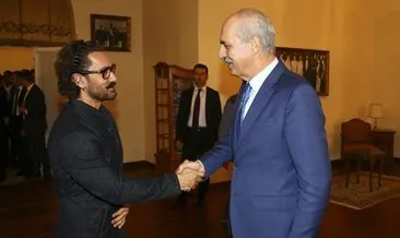 Bakan Kurtulmuş Bollywood yıldızı Aamir Khan’ı kabul etti