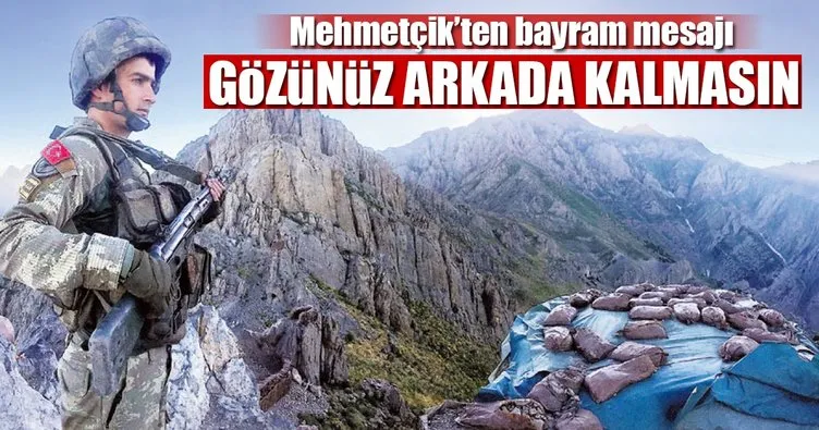 Gözünüz arkada kalmasın görev başındayız