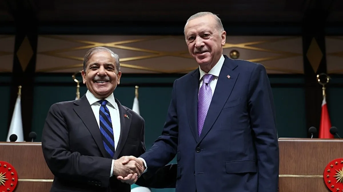 Pakistan Başbakanı Ankara'da! Şahbaz Şerif'ten övgü dolu sözler: Erdoğan, büyük ve cesur bir lider