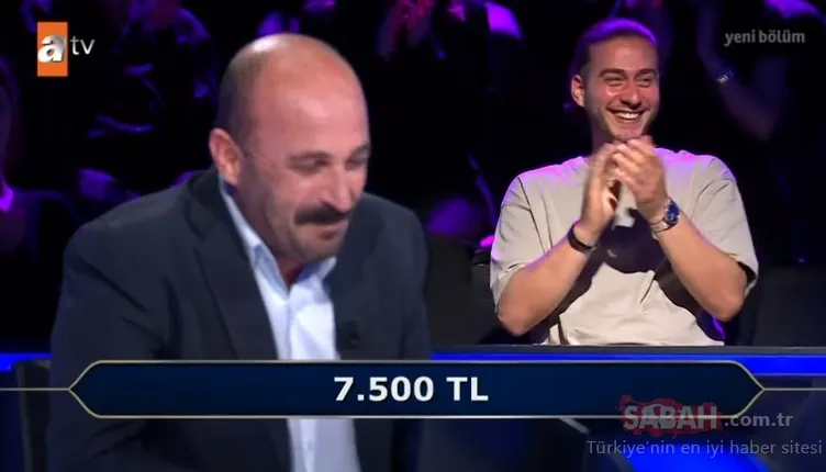 Kim Milyoner Olmak İster?’e damga vurdu! Kim Milyoner Olmak İster?’de eğlenceli anlar!
