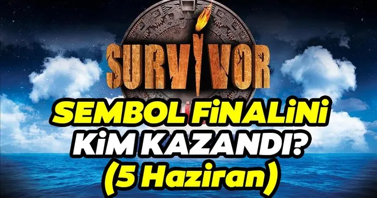 Son dakika: Survivor’da sembol finalini kim kazandı? 5 Haziran Survivor ünlüler gönüllüler çeyrek finale kim kaldı 2020? İşte merak edilenler...
