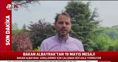 Hazine ve Maliye Bakanı Berat Albayrak’tan 19 Mayıs mesajı | Video