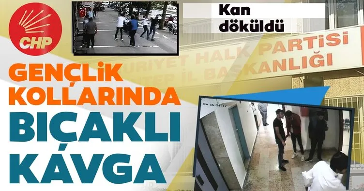 Gaziantep’te CHP gençlik kolları üyeleri arasında bıçaklı kavga