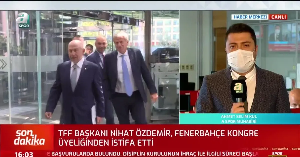 Nihat Ozdemir Fenerbahce Kongre Uyeliginden Istifa Etti Videosunu Izle Son Dakika Haberleri