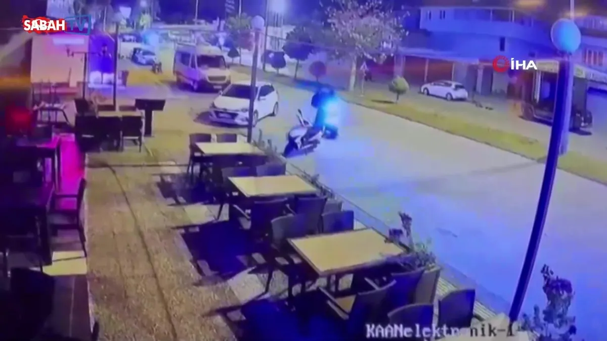 Plakasız motosikletle gelip kurşun yağdırdılar! O anlar kamerada | Video