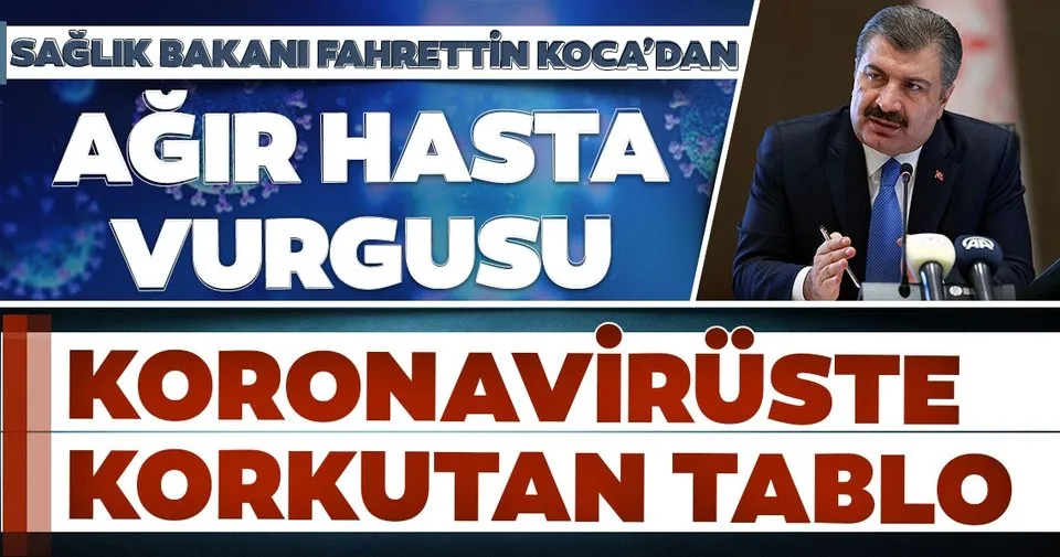 Sağlık Bakanı Fahrettin Koca SON DAKİKA açıkladı! İşte 14 Aralık koronavirüs tablosu