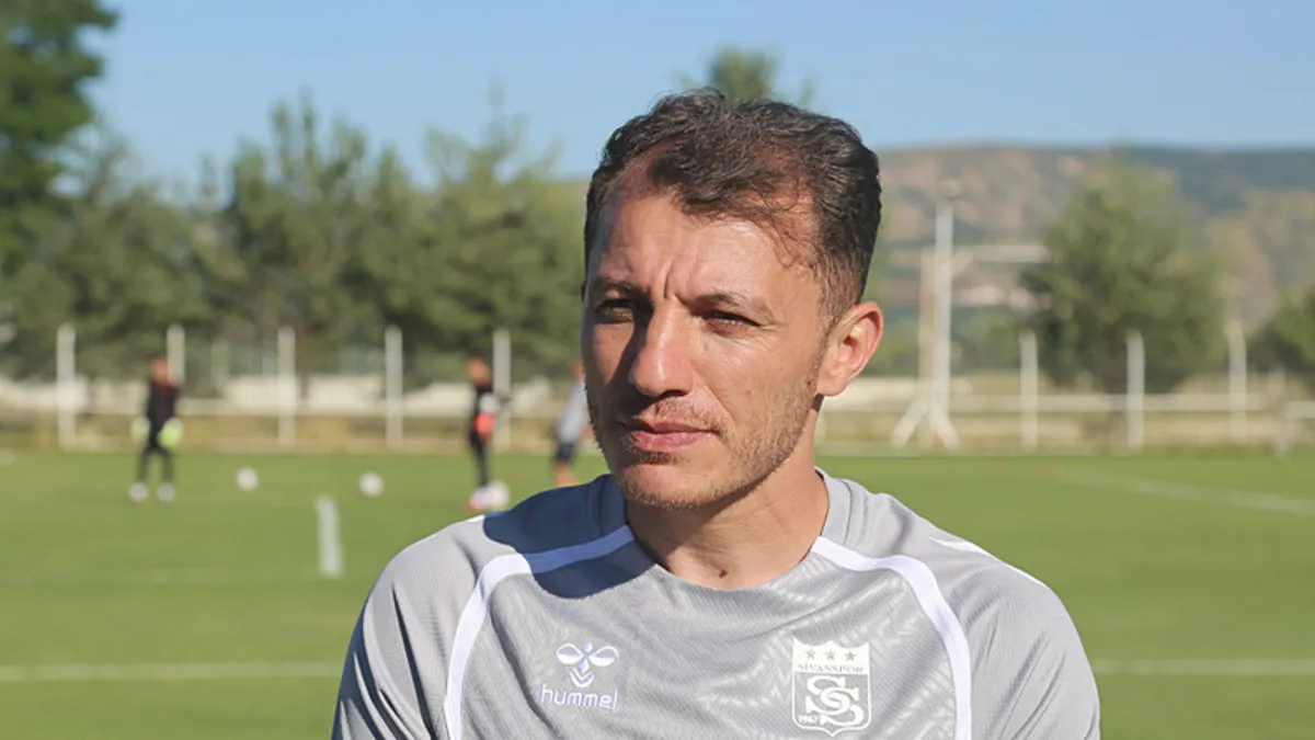 Ziya Erdal Sivasspor antrenmanında