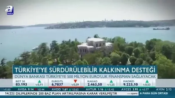 Dünya Bankası’ndan Türkiye’ye 500 milyon Euro!