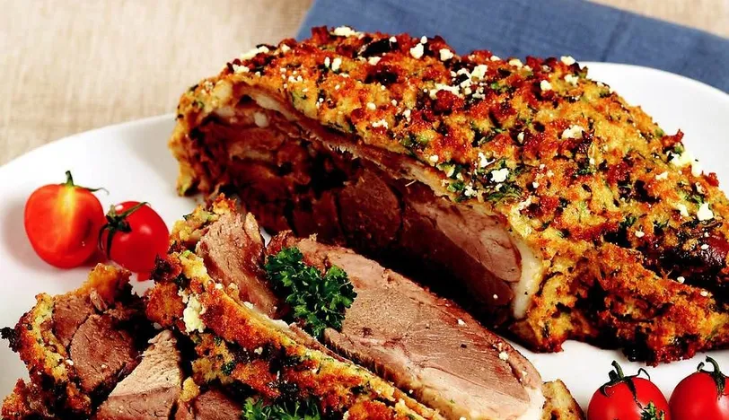 Ekmek Kırıntılı Kuzu Budu