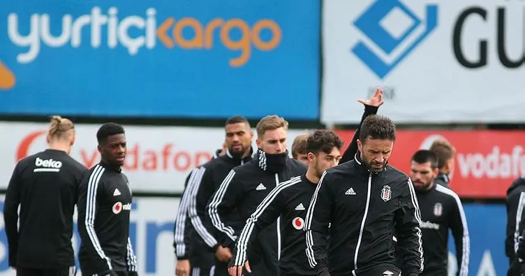 Beşiktaş kondisyon ve taktik çalıştı