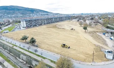 Osmangazi’den Bursa’ya 100 dönümlük Millet Bahçesi